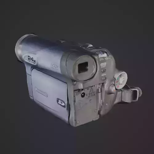 Panasonic MiniDV Camcorder  3D Scan