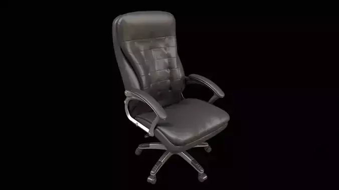 Office Boss Leather Chair PBR