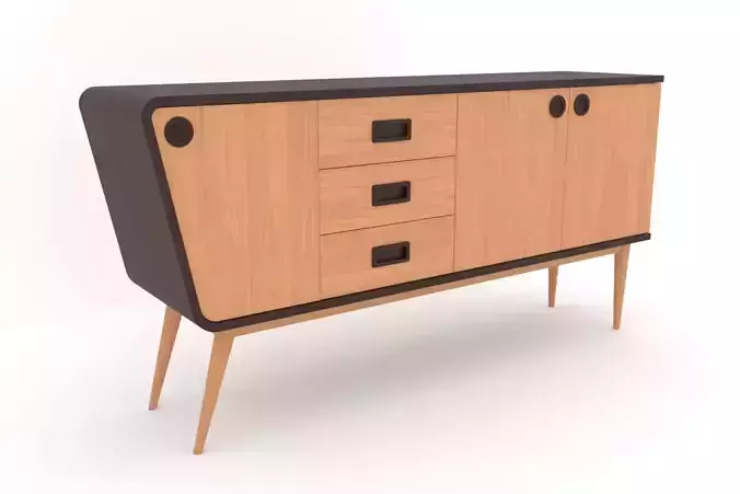 Mid-Century Modern Credenza 160 Helsinki