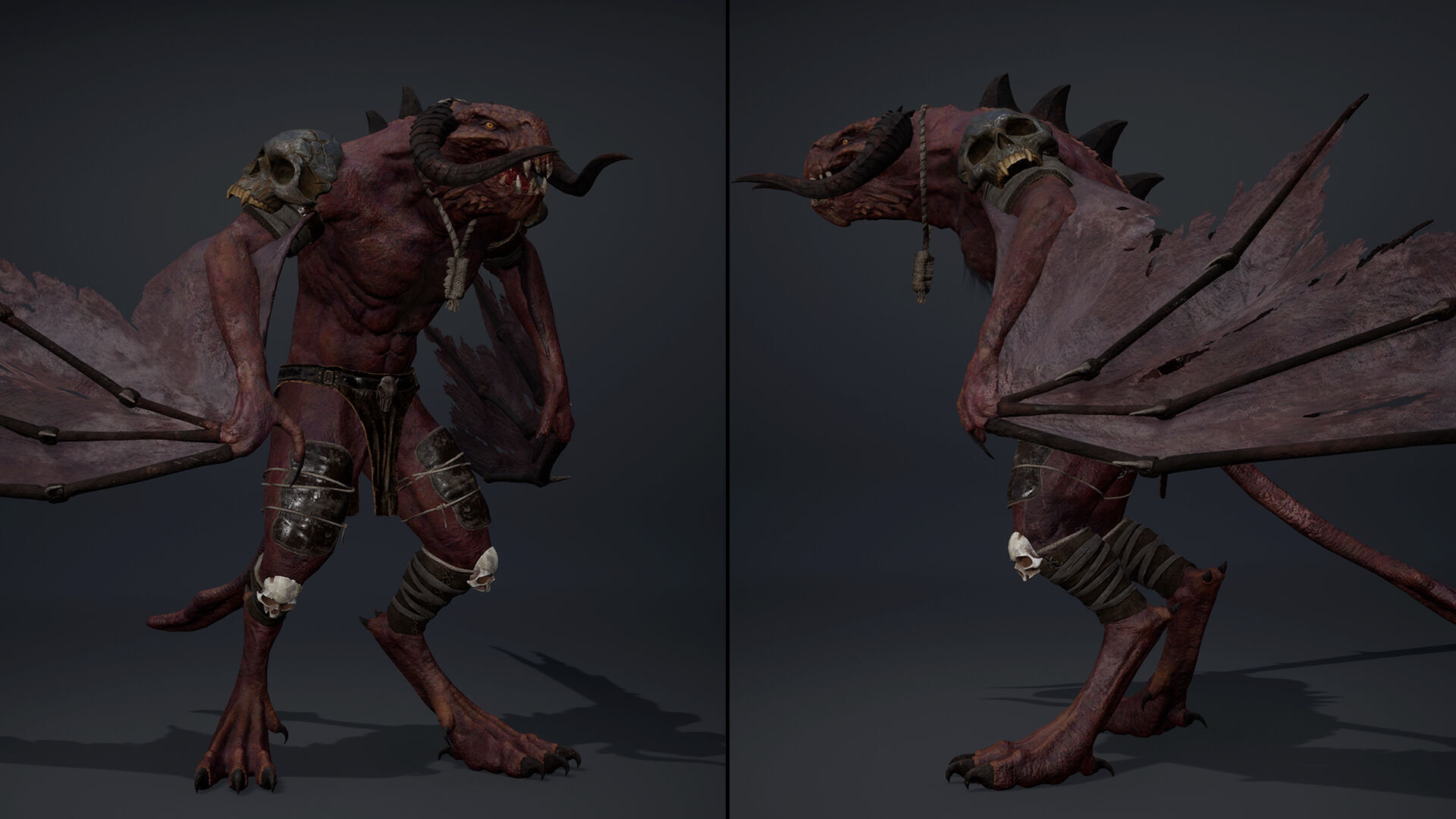 Ghosttail 1 Brutal Low-poly 3D model_8