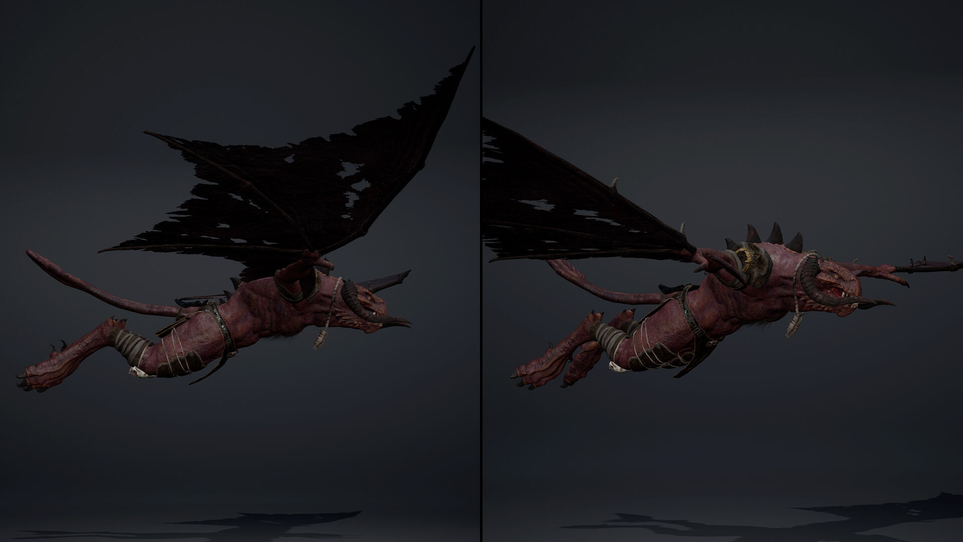 Ghosttail 1 Brutal Low-poly 3D model_5