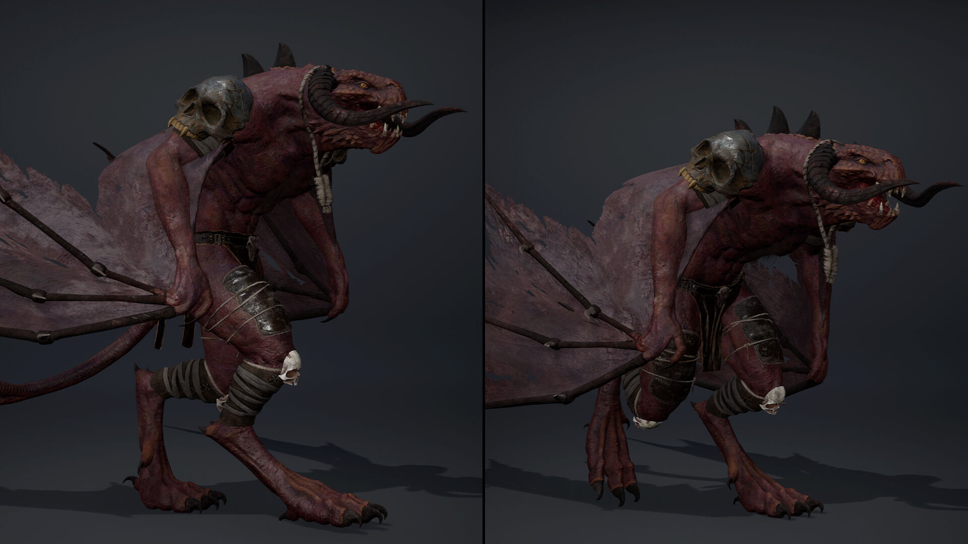 Ghosttail 1 Brutal Low-poly 3D model_9