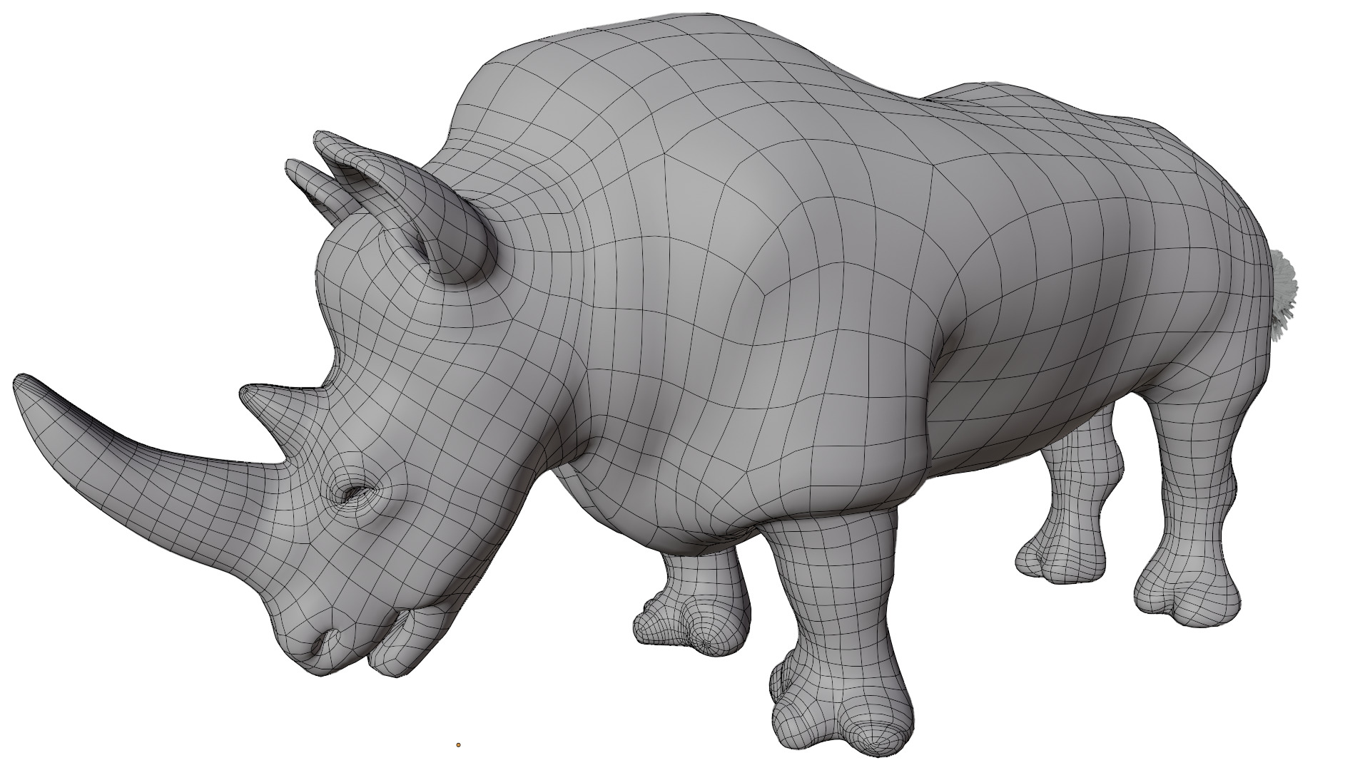 Rhinoceros 3D model_9