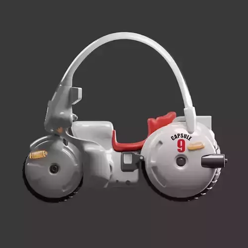 Capsule 9 Bulma Motorcycle dragon ball goku