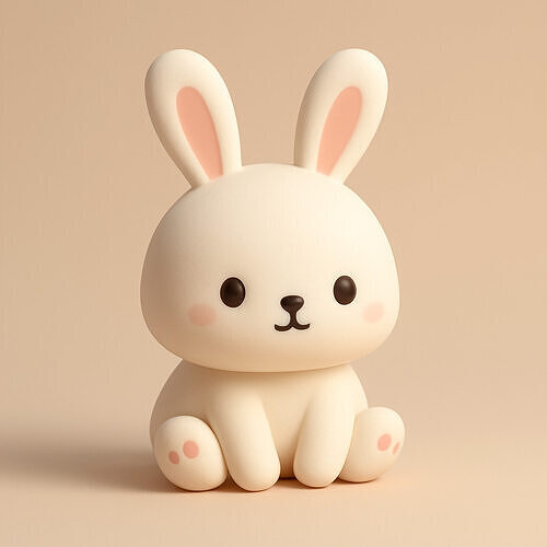 3D Rabbit Mode 3D model