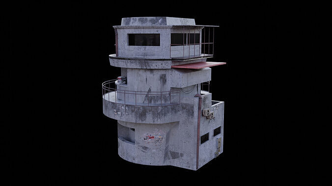 Urban Capsule store 3D model 4