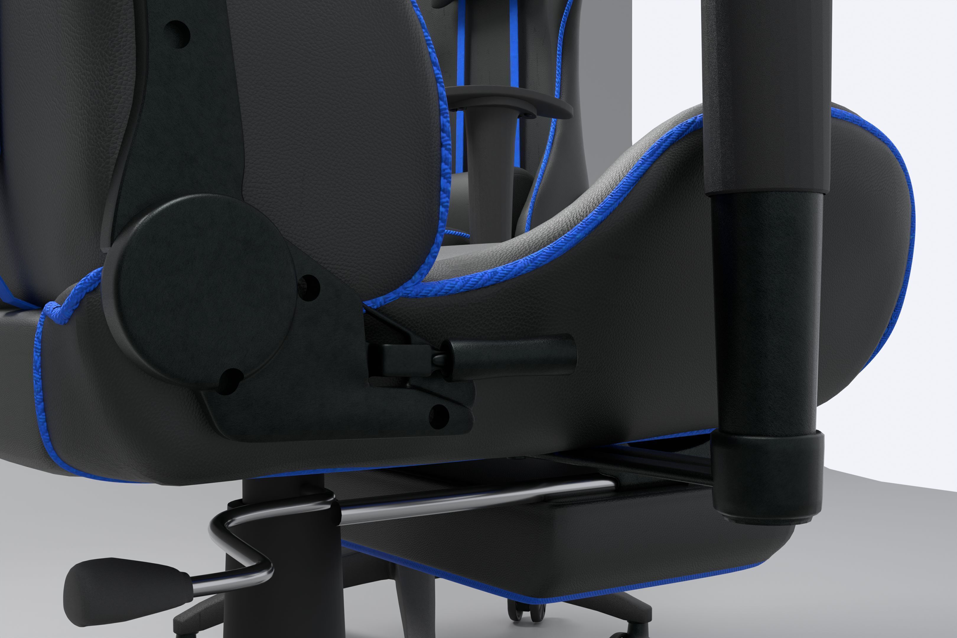 Ergonomic Gaming Chair  Low-poly 3D model_5
