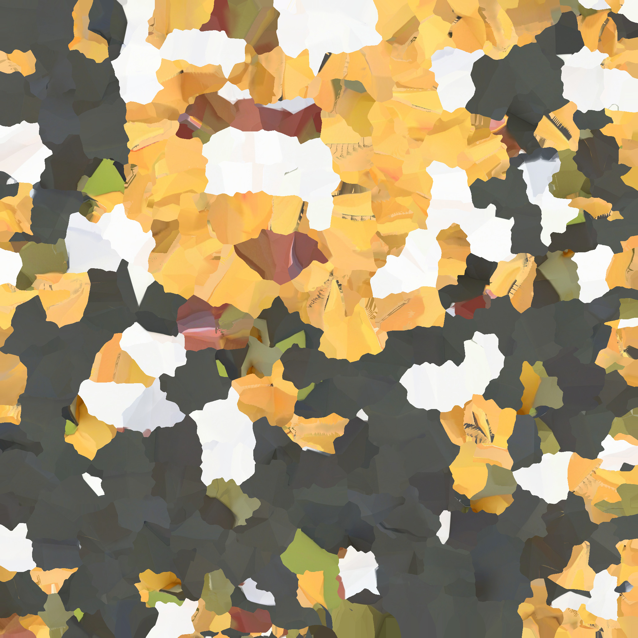 Low Poly Bird Crow 3D print model_5