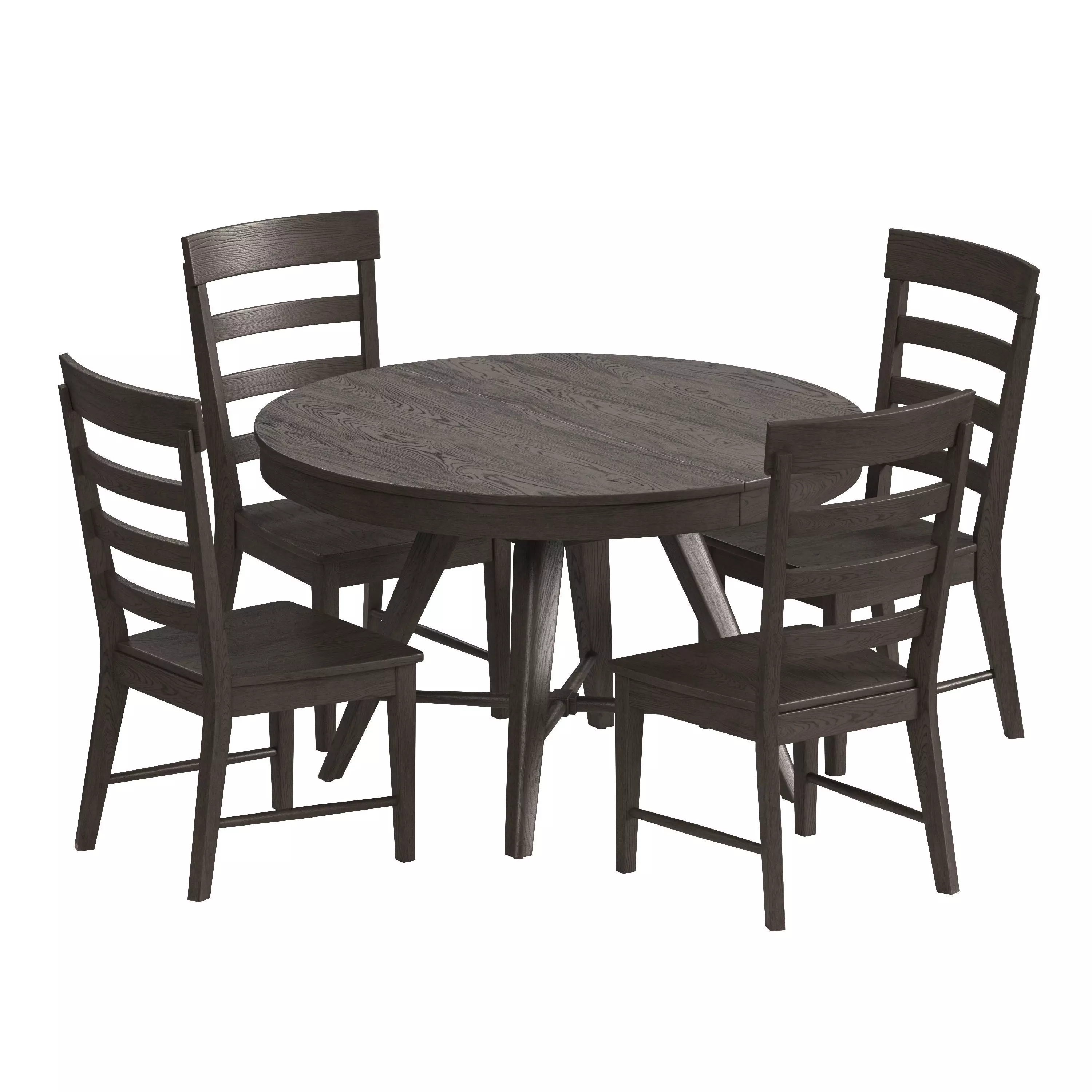 Bayside Dining Set 02 3D model_0