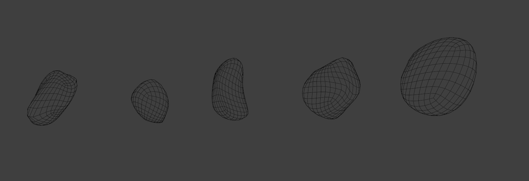 Low Poly Stylized Rock Pack Low-poly 3D model_21