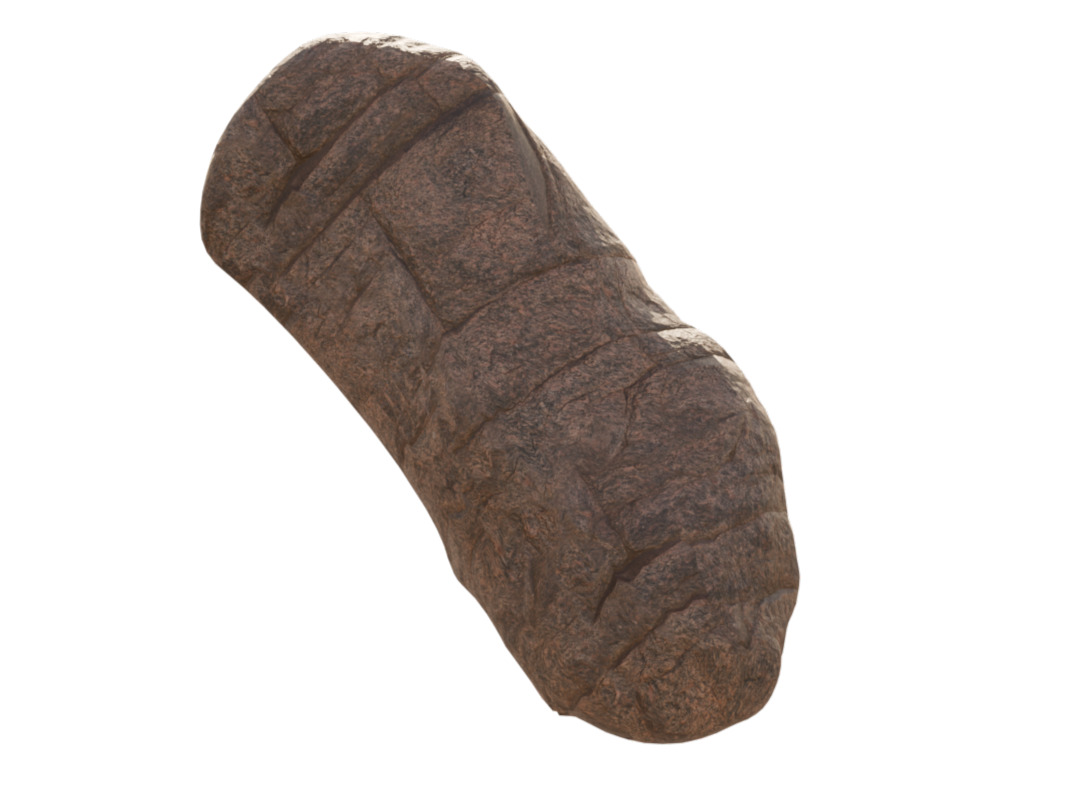 Low Poly Stylized Rock Pack Low-poly 3D model_6