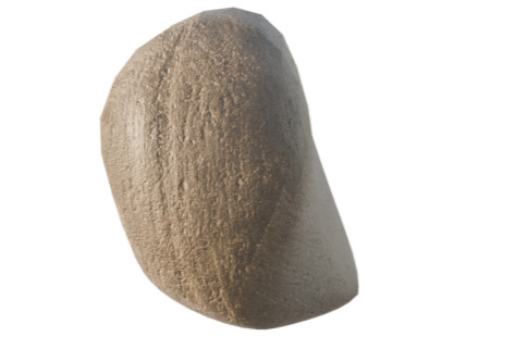 Low Poly Stylized Rock Pack Low-poly 3D model_15