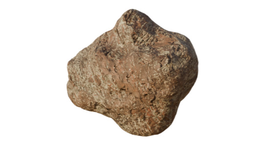 Low Poly Stylized Rock Pack Low-poly 3D model_12