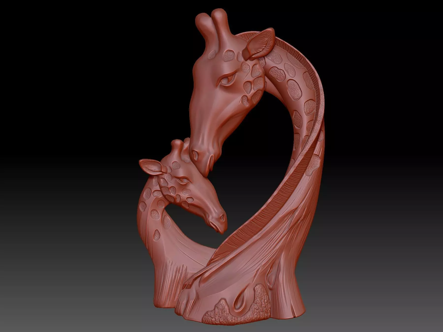 Giraffe 3D print model