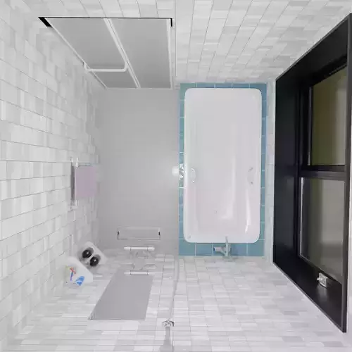 Bathroom and dressing room