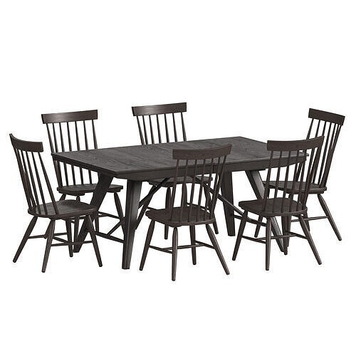 Bayside Dining Set 03 3D model