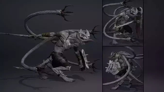 Ghost Swordman Tentacle