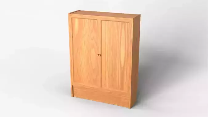 Cabinet 02 - Oak Wood