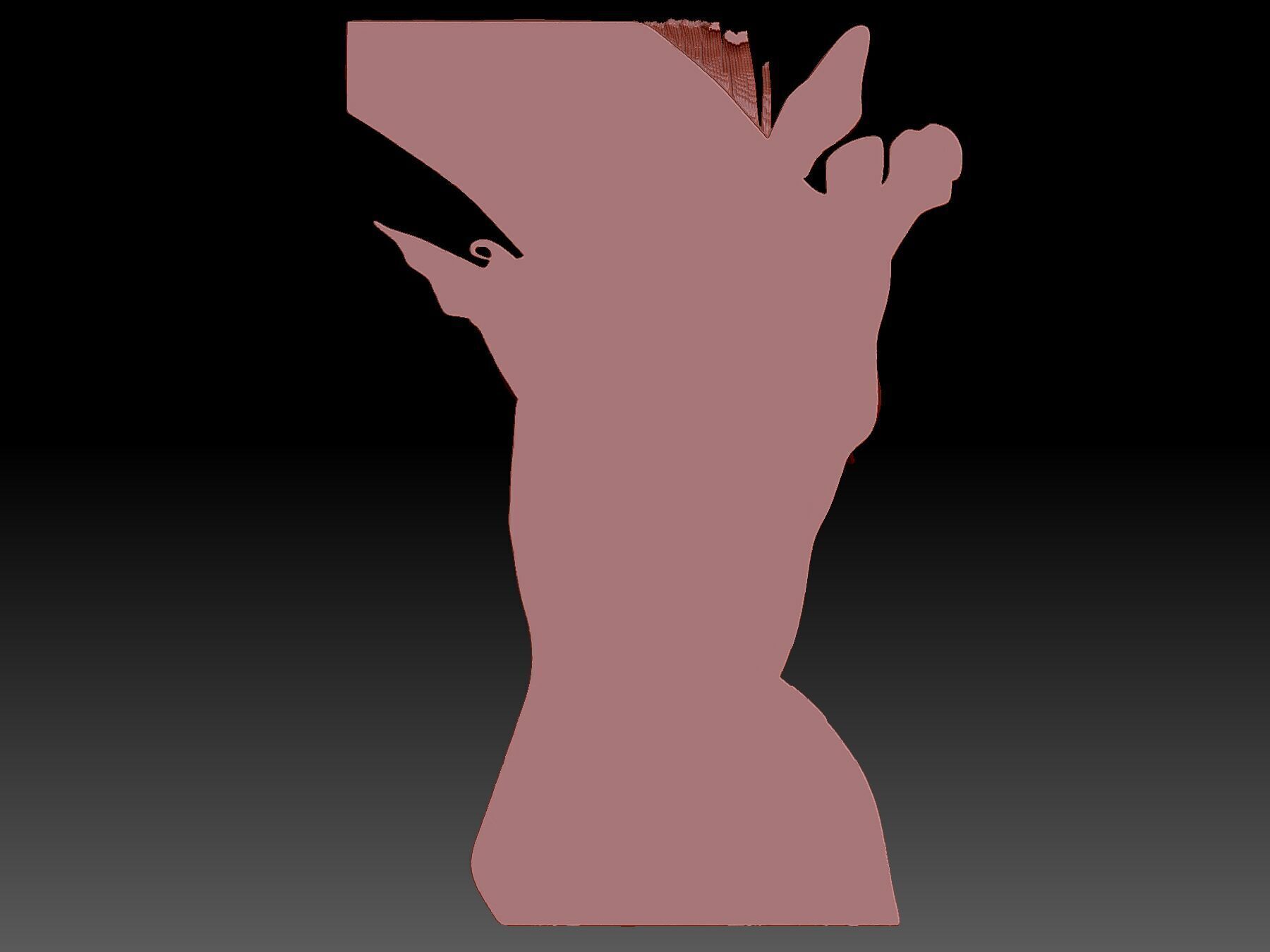 Giraffe 3D print model_2