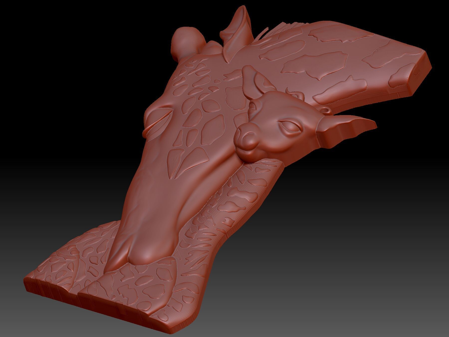 Giraffe 3D print model_4