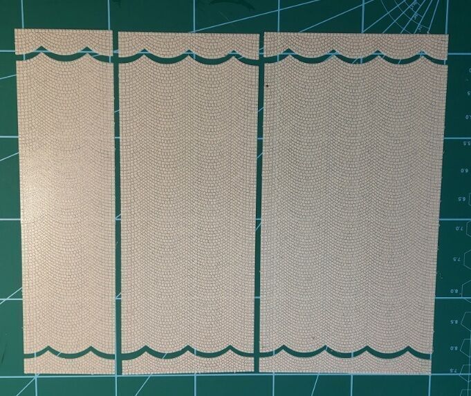 H0 scale Flexible Paving Mat - FDM 3D print model_1