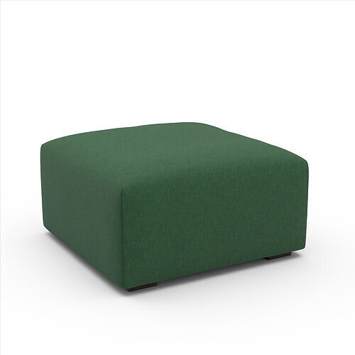 Morgan Ottoman 3D Model Dual Mesh AR and SubDiv ready Versions Free low-poly 3D model