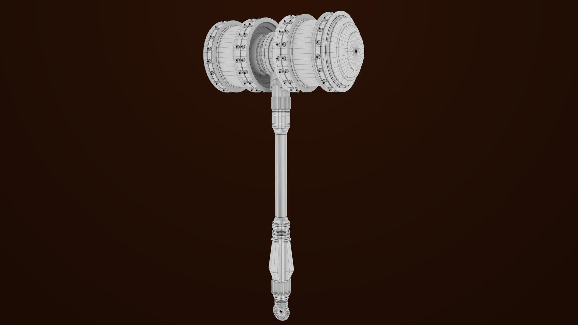 5 Sci Fi Battle Hammers All PBR Unity UE Textures 3D Model Collection_43