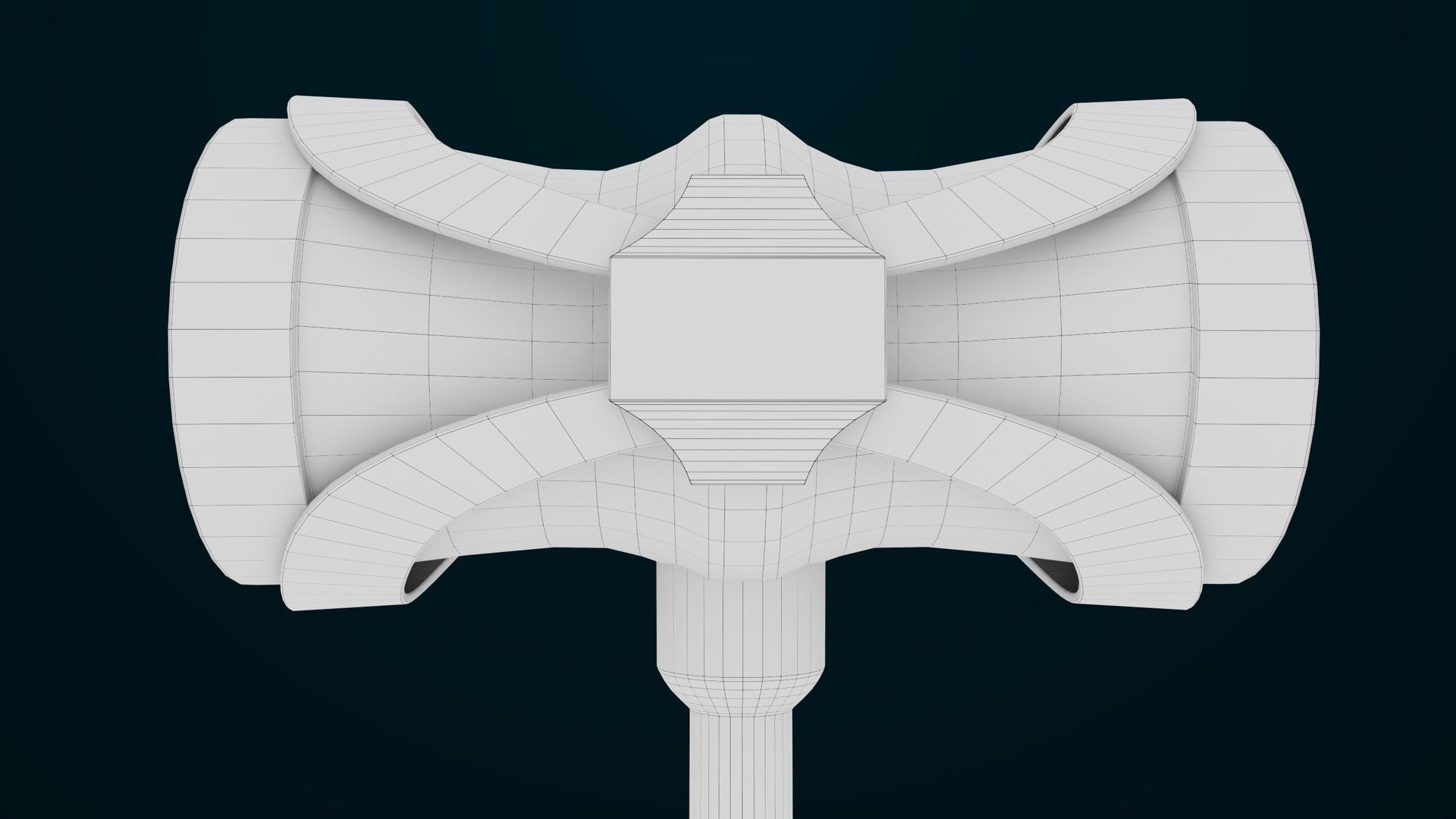 5 Sci Fi Battle Hammers All PBR Unity UE Textures 3D Model Collection_57