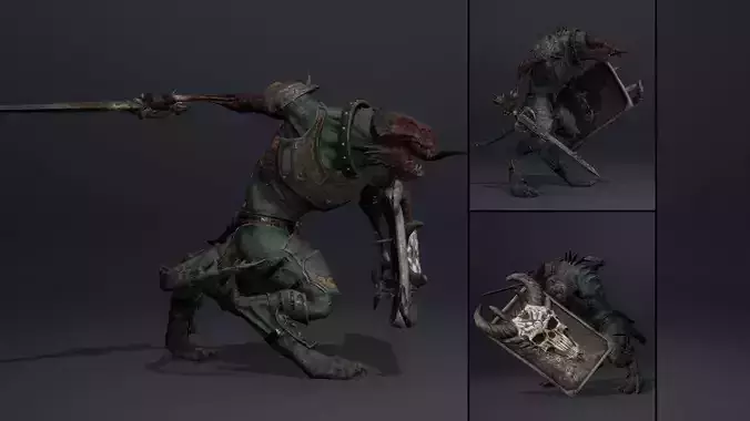 Ghost Swordman Damaged