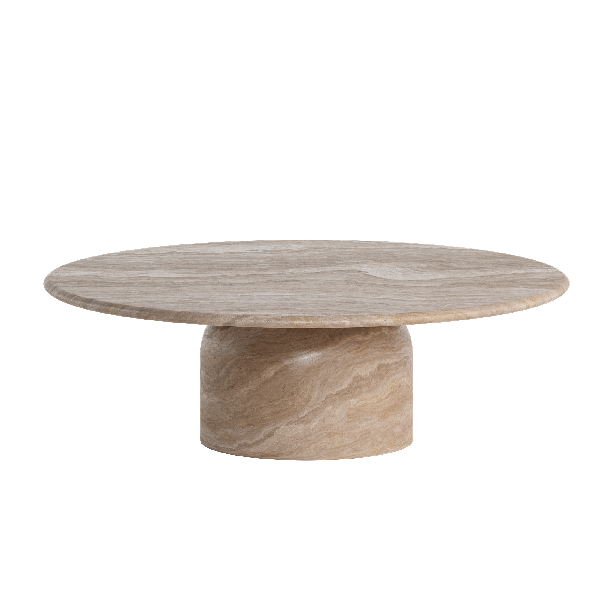 Vinci Round Coffee Table 3D model_2