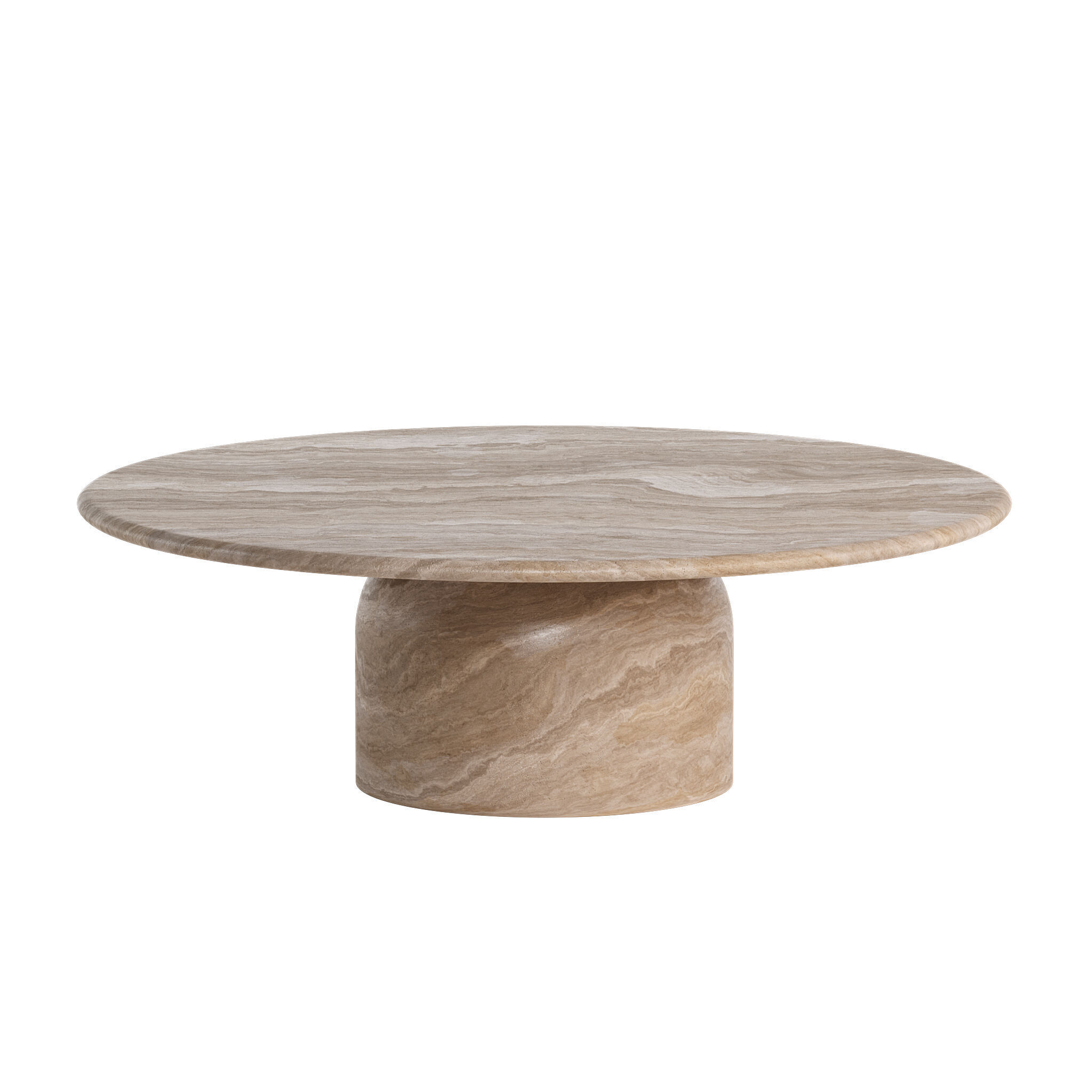 Vinci Round Coffee Table 3D model_5