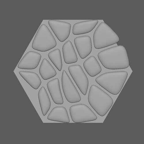 Stone Floor 1 Low-poly 3D model