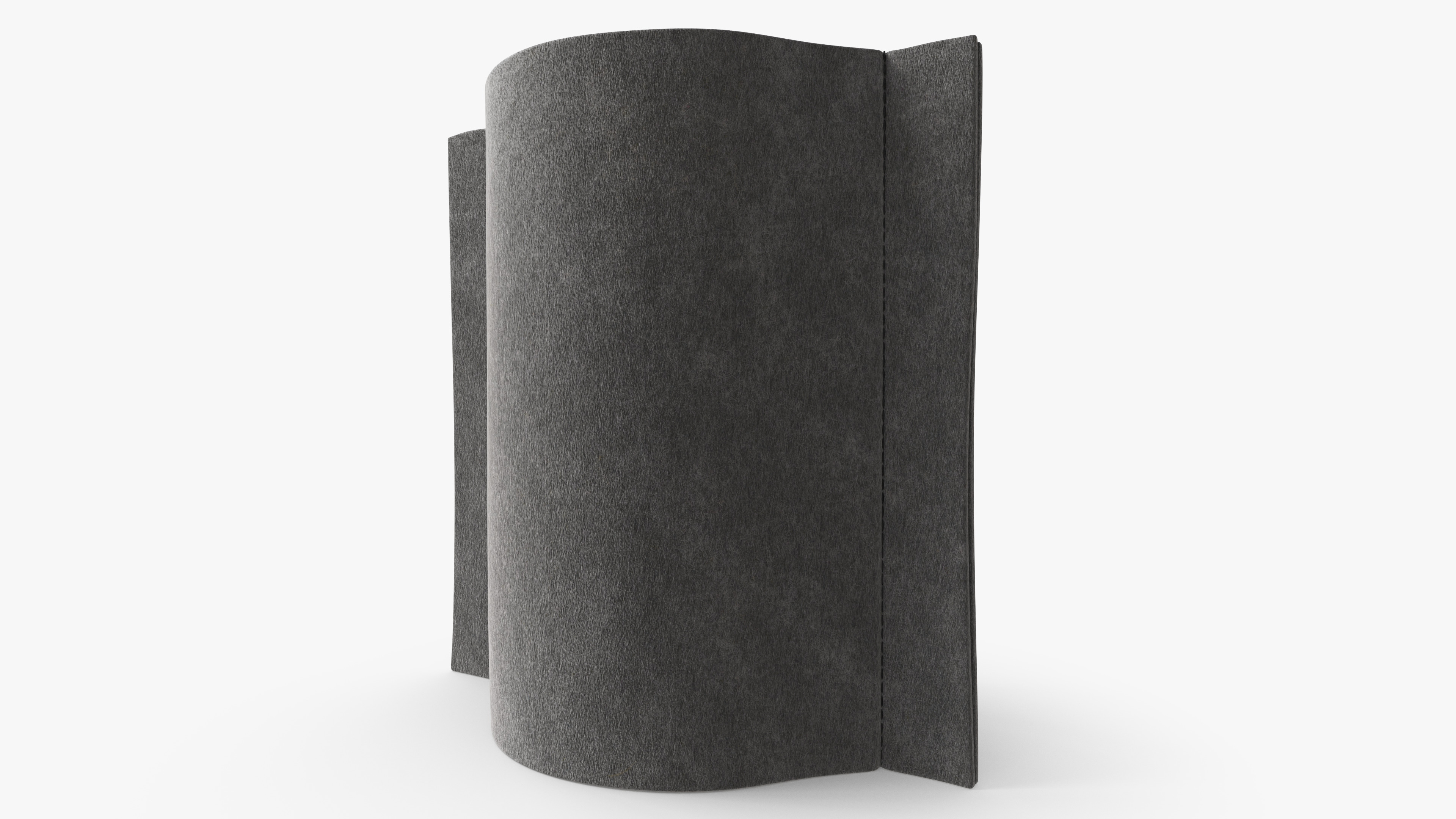 Bolia Flower Felt Low-poly 3D model_3