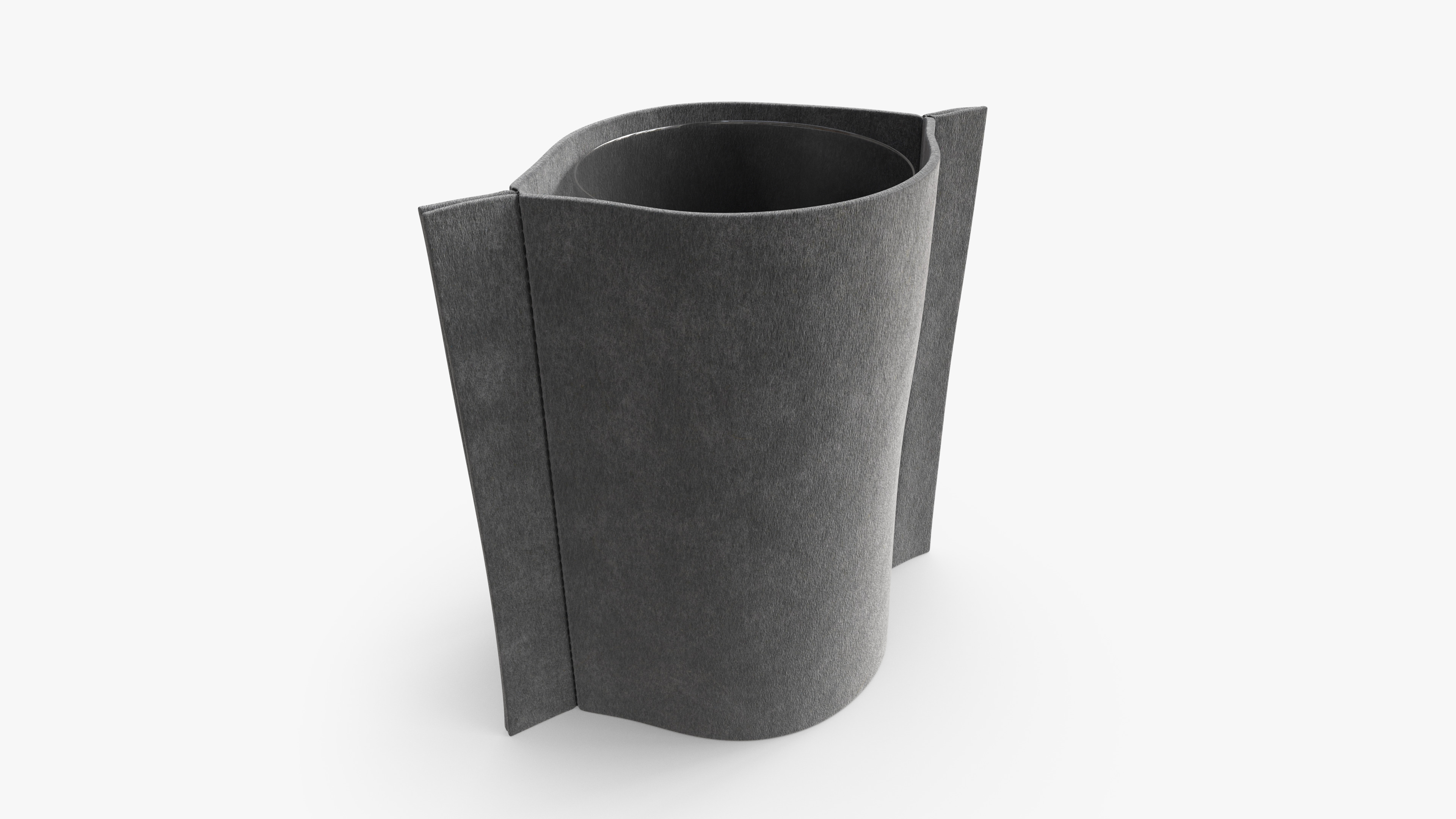 Bolia Flower Felt Low-poly 3D model_2