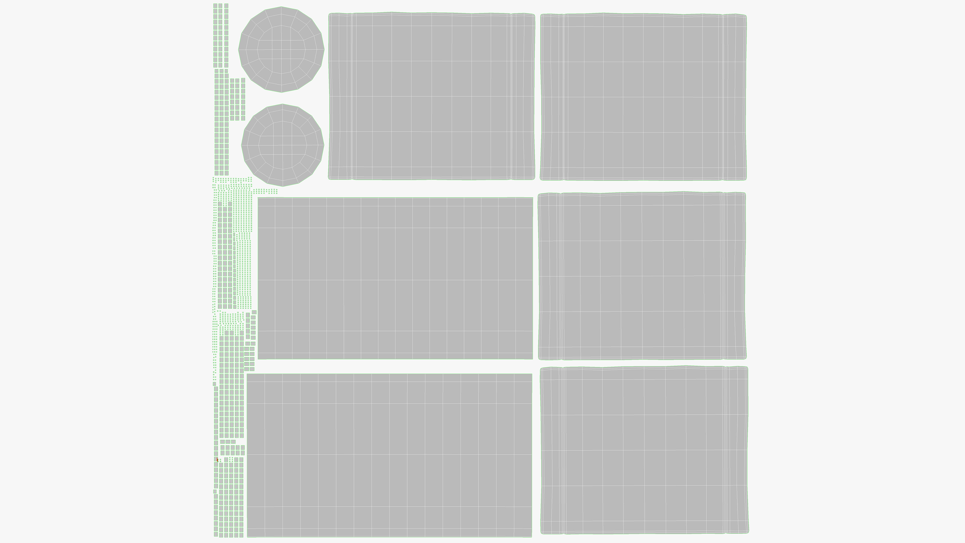 Bolia Flower Felt Low-poly 3D model_9