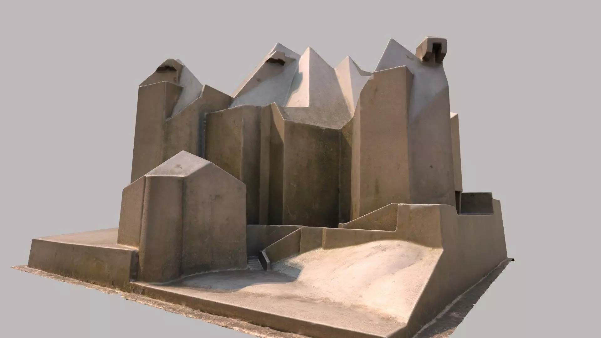 Mariendom Neviges Neviges Dome 3D Model 3D model_0