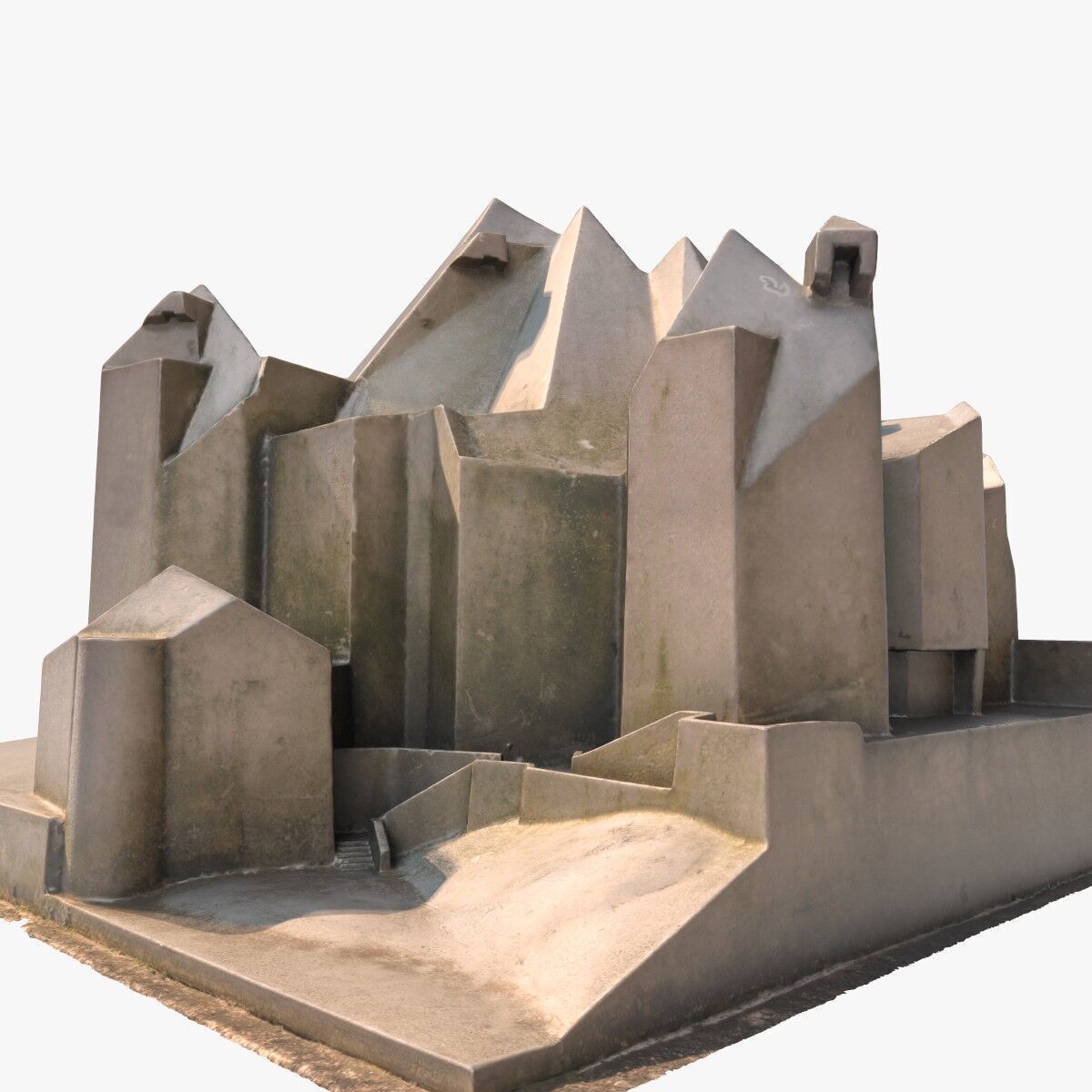 Mariendom Neviges Neviges Dome 3D Model 3D model_7