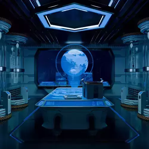 Sci-Fi Laboratory Asset