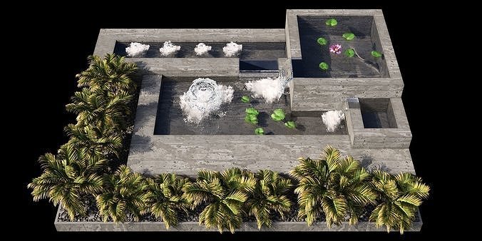FOUNTAIN NO10 A 3D model