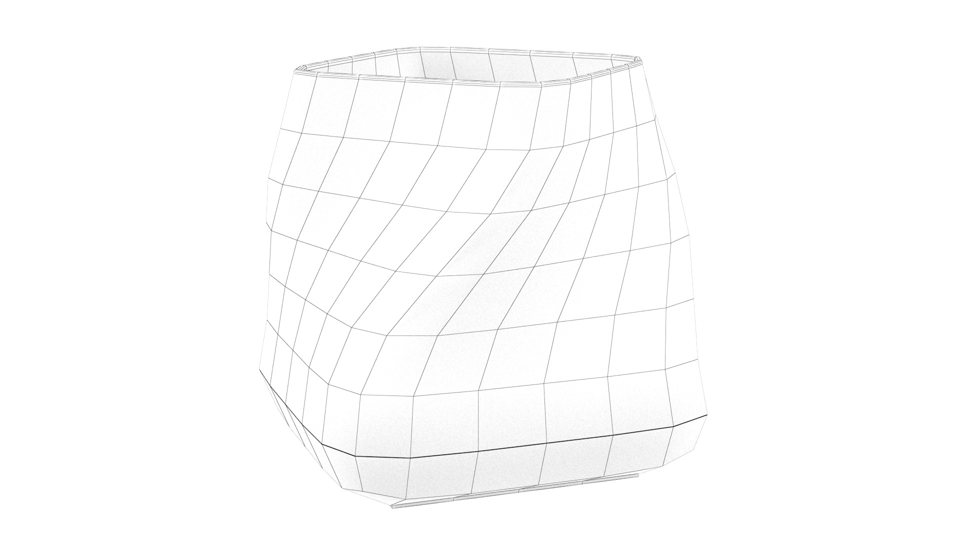 Flower pot 26 3D model_12