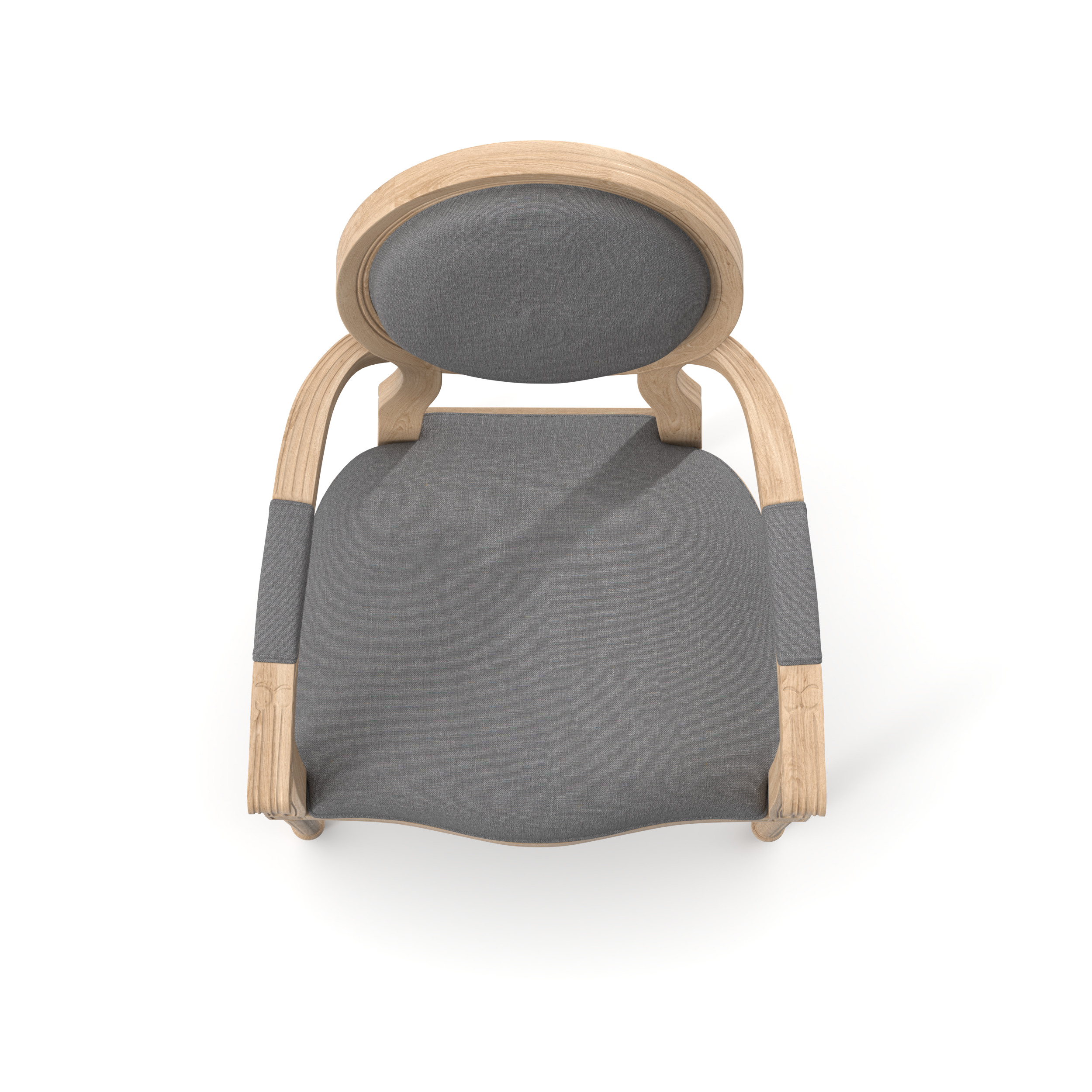 Dining Chair 3D model_5