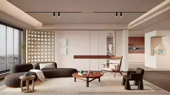modern living room interior scenes 181