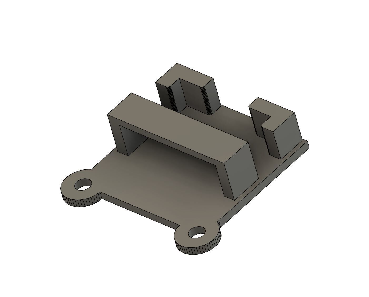 WTS Transponder Mount for 1-10 RC Car Carten T410 3D print model_3