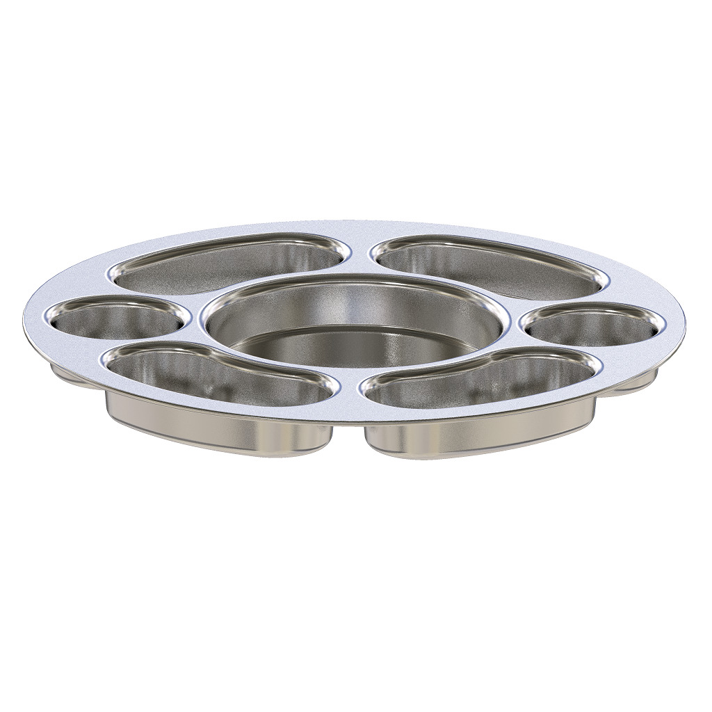 Deluxe Partition Plate 3D print model_3