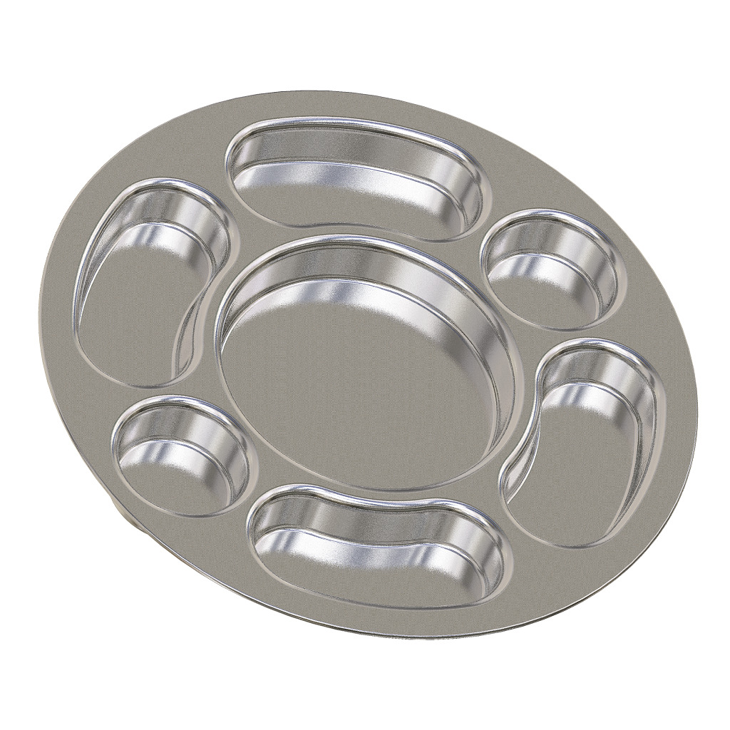 Deluxe Partition Plate 3D print model_1