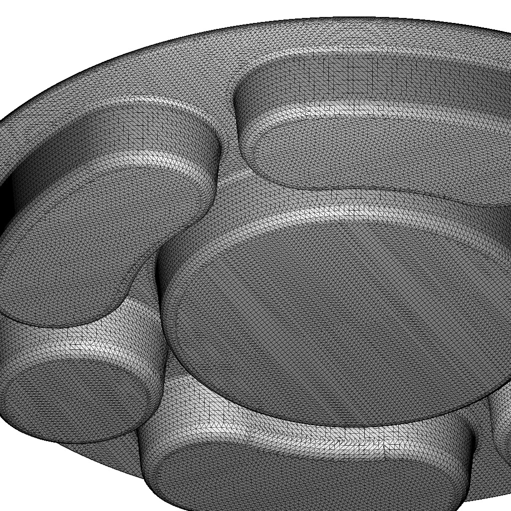 Deluxe Partition Plate 3D print model_6