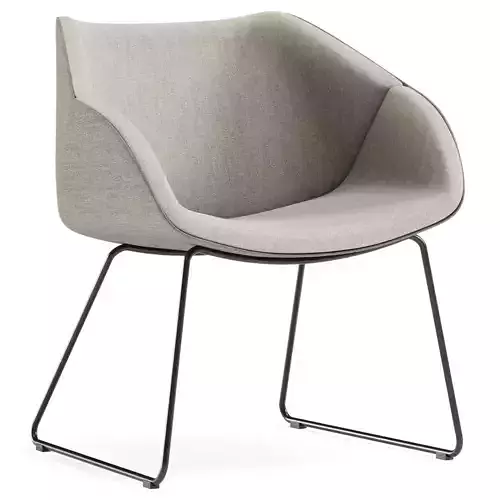 Moventi Chair Isla Skid Frame