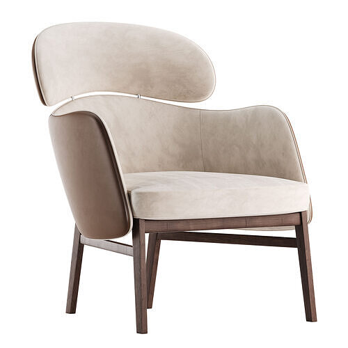 Dafne armchair 3D model