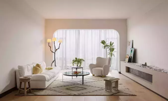 modern living room interior scenes 186
