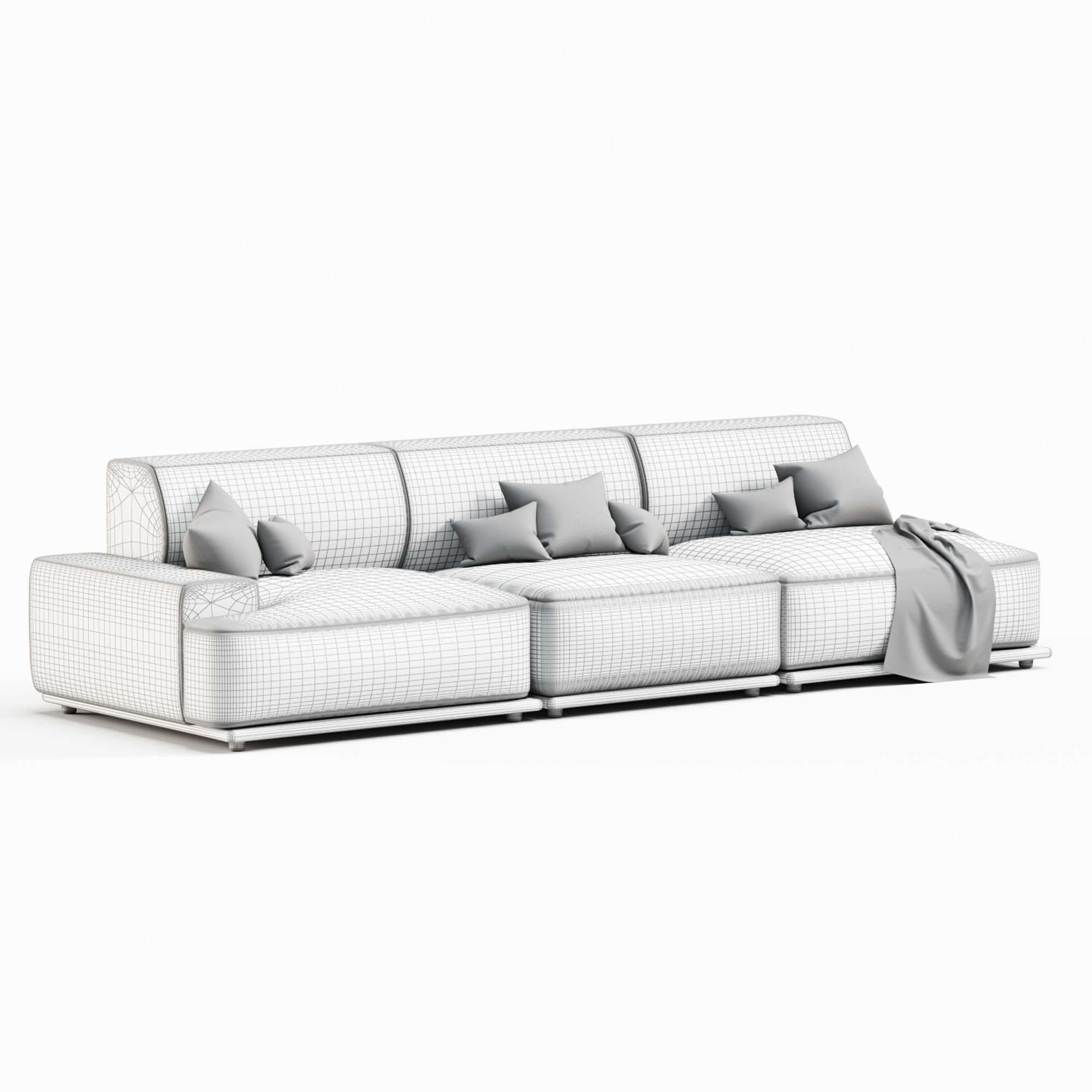 Muuto Sofa Connect Modular 3D model_6